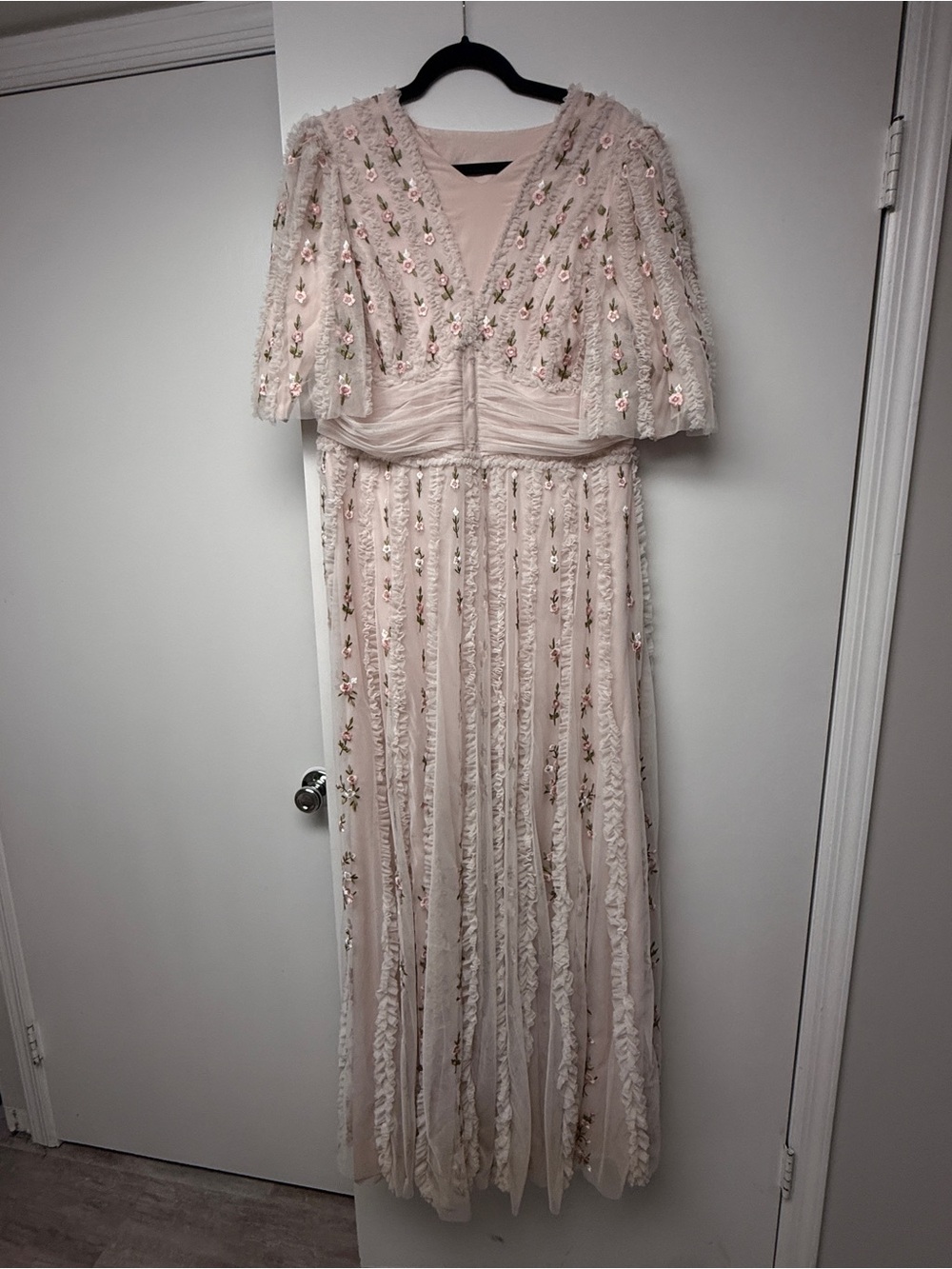 Mac Duggal Blush Pink Evening Dress - Picture 4 of 10